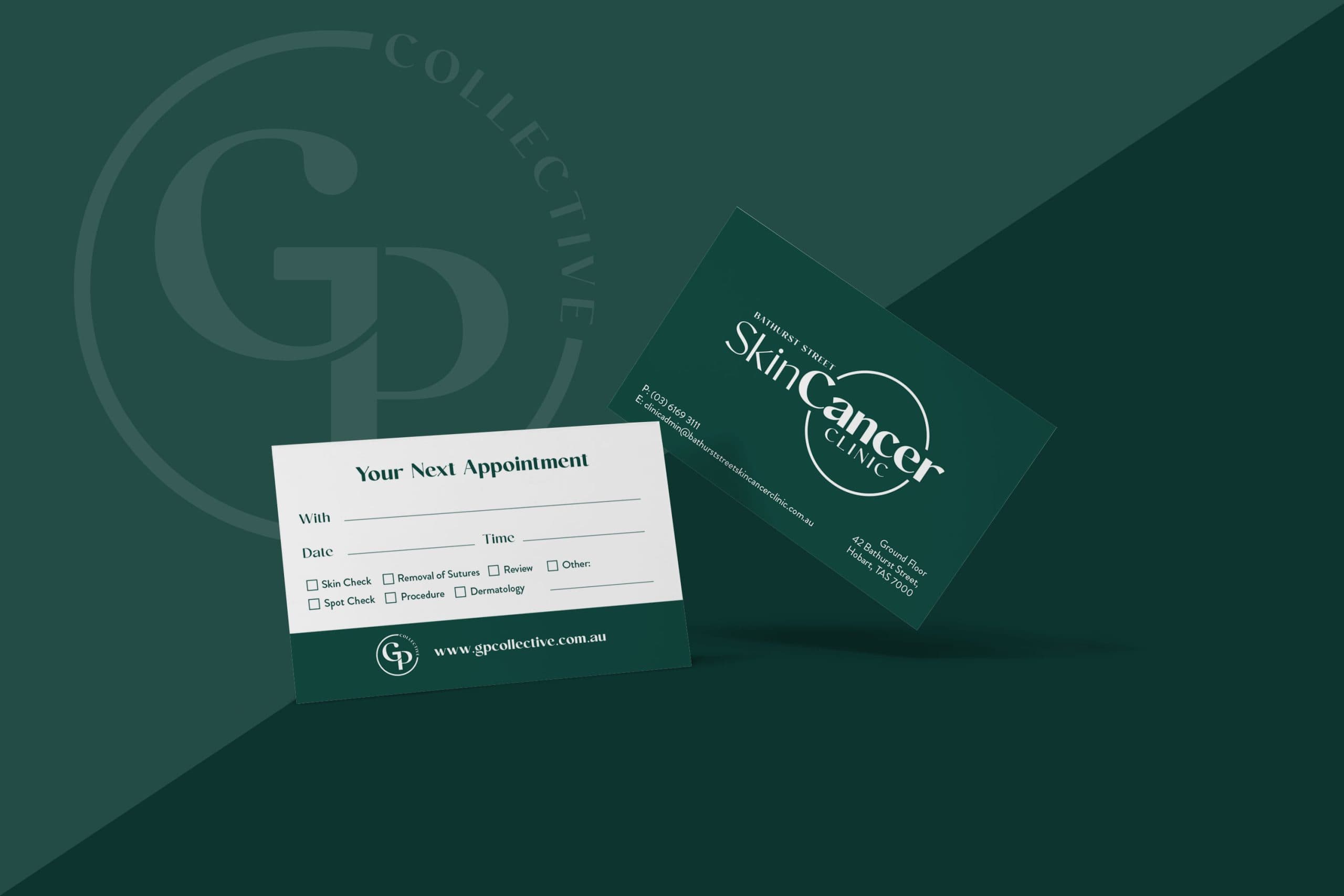 GP Collective business cards