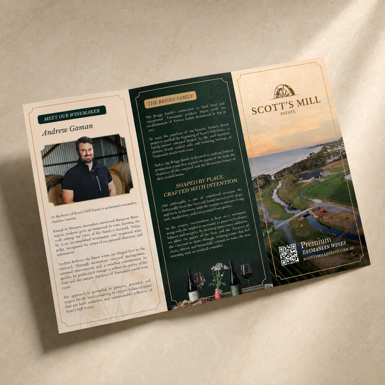 Scott's Mill Estate — Branding & Print by Brand in Black