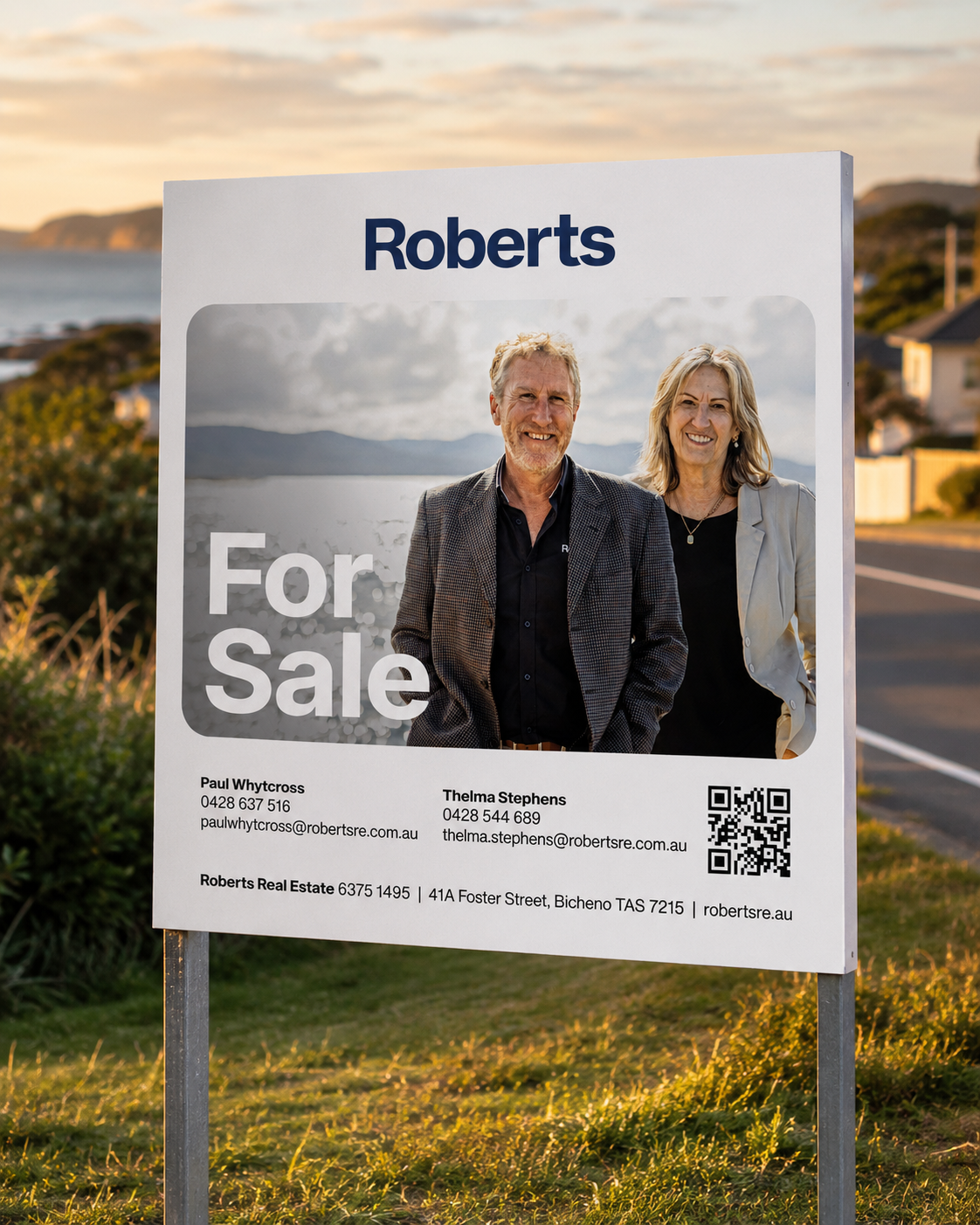 Roberts Real Estate by Brand in Black